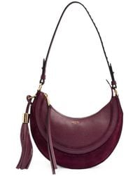 Lancel - Small Hoboheme Tassel-Detail Leather Shoulder Bag - Lyst