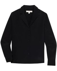 Brooks Brothers - Long-Sleeve Silk Blouse - Lyst