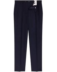 Fursac - Virgin Wool Tailored Trousers - Lyst