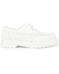 MM6 by Maison Margiela - X Dr Martens Leather Loafers - Lyst