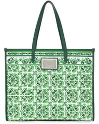 Dolce & Gabbana - Shopper Met Print - Lyst