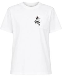 KARL LAGERFELD - T-Shirt À Poche Poitrine - Lyst
