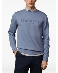 Hackett - Sudadera Con Logo Estampado - Lyst