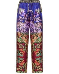 Pierre Louis Mascia - Hose mit durchgehendem Print - Lyst