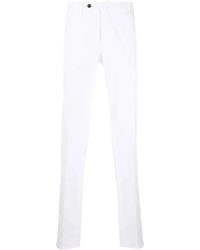 PT Torino - Mid-Rise Straight-Leg Trousers - Lyst