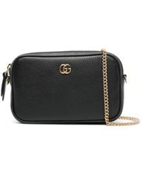 Gucci - GG Marmont Super-Mini-Tasche - Lyst