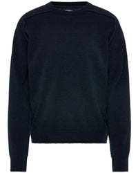 Maison Margiela Four Stiches Zip Sweater in Black for Men | Lyst