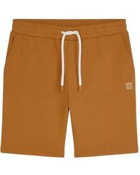 Scotch & Soda - Drawstring Logo-Patch Track Shorts - Lyst