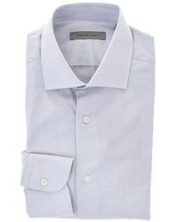 Corneliani - Cotton Poplin French-Collar Shirt - Lyst