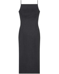 Givenchy - Sliced Midi Dress - Lyst