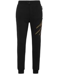 Philipp Plein - Scratch-Print Track Pants - Lyst