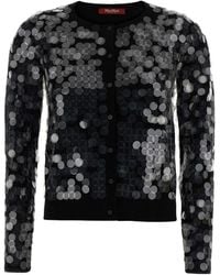 Max Mara - Cardigan Necton À Sequins - Lyst