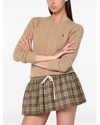 Polo Ralph Lauren - Cable-Knit Logo Sweater - Lyst