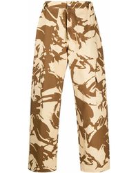Paria Farzaneh - Camouflage-Print Cargo Trousers - Lyst