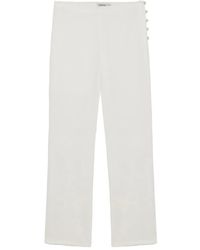 Jonathan Simkhai - Morrie Button-Detail Trousers - Lyst