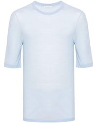 Ami Paris - T-shirt semi trasparente - Lyst