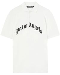 Palm Angels - Polo With Logo - Lyst