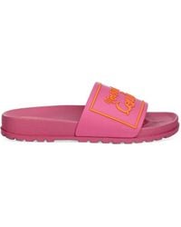 Versace Jeans Couture - Claquettes À Patch Logo - Lyst