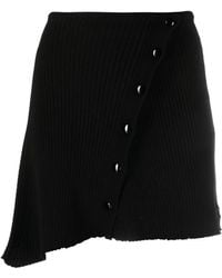 Courreges - Asymmetrischer Minirock - Lyst