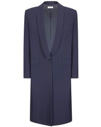 Alberto Biani - Single-Breasted Coat - Lyst