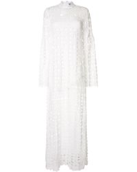 Macgraw Mistletoe Dress - White