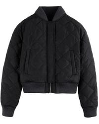 Hogan - Cropped Bomberjack - Lyst