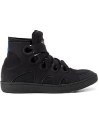 Lanvin - Curb High Top Sneakers - Lyst