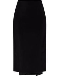 Jacquemus - Gedrapeerde Midi-Rok - Lyst