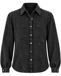 MAISON HOTEL - Petra Paisley-Embroidered Shirt - Lyst