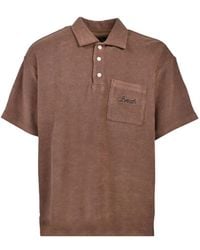 BREATH - Logo-Embroidered Polo Shirt - Lyst