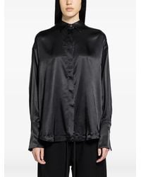 Thom Krom - Satin Shirt - Lyst