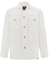 BOGGI - Linen Shirt - Lyst