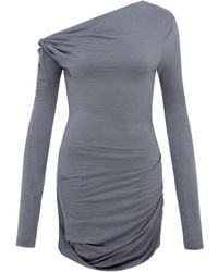 Paris Georgia Basics - Manahou Twist Mini Dress - Lyst