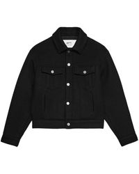 Ami Paris - Long-sleeve Wool Jacket - Lyst