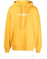 Bonsai - Hoodie En Coton À Logo Imprimé - Lyst