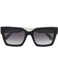 KARL LAGERFELD - Square Frame Sunglasses - Lyst
