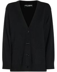 Dolce & Gabbana - V-Neck Cardigan - Lyst