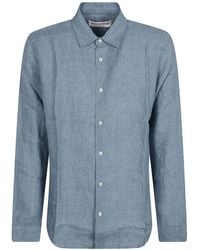 Orlebar Brown - Giles Long-Sleeve Shirt - Lyst