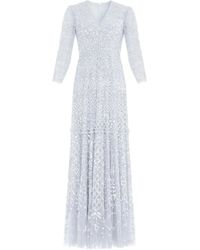 Needle & Thread - Isabella Maxikleid mit Pailletten - Lyst