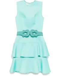 Saiid Kobeisy - Ruffled Mini Dress - Lyst