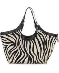 Gianni Chiarini - Large Dua Zebra-Print Tote Bag - Lyst
