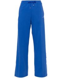 P.A.R.O.S.H. - Pantalones rectos con logo bordado - Lyst