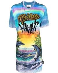 Philipp Plein - Graphic-Print Short-Sleeved T-Shirt - Lyst