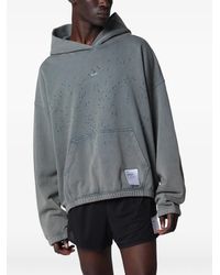 Satisfy - Mothtech Distressed Hoodie - Lyst