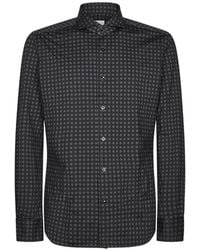 Xacus - Hemd Mit Geometrischem Print - Lyst