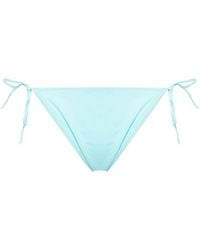 Mc2 Saint Barth - Slip bikini Marielle con logo - Lyst