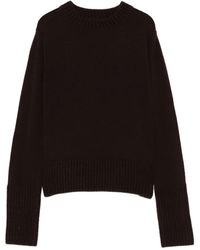 Sacai - Pullover mit gerippten Bündchen - Lyst