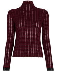 Proenza Schouler - Stina Ladder-Stripe Sweater - Lyst