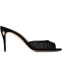 Jennifer Chamandi - Guido Crystal-Embellished Sandals - Lyst