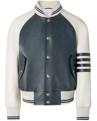 Thom Browne - Leren Jack - Lyst
